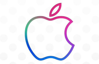 Apple On White iPhone 7 Wallpaper 750x1334 340x220