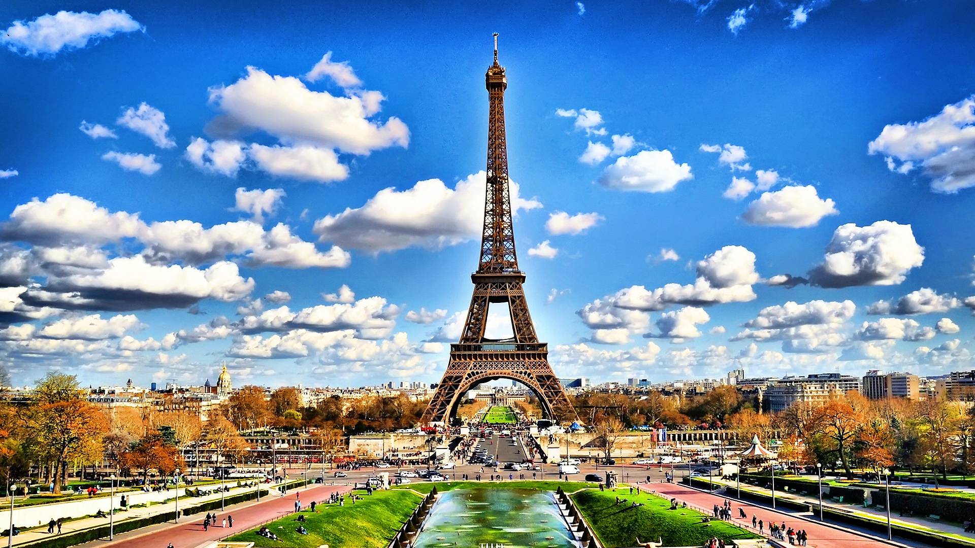 Pink view at eiffel tower HD wallpapers  Pxfuel
