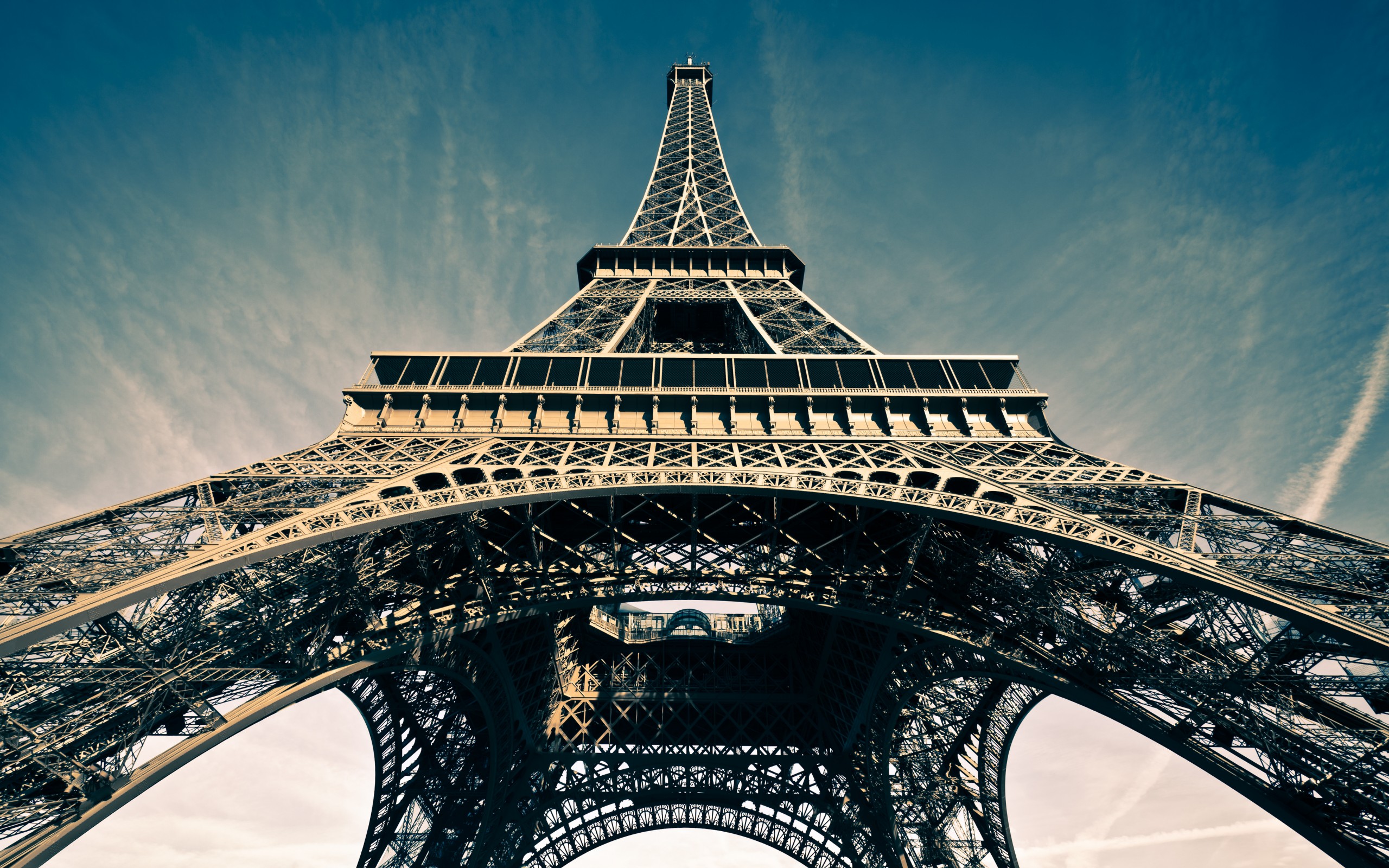 La Tour Eiffel Eiffel Tower Paris France Wallpaper 2560x1600
