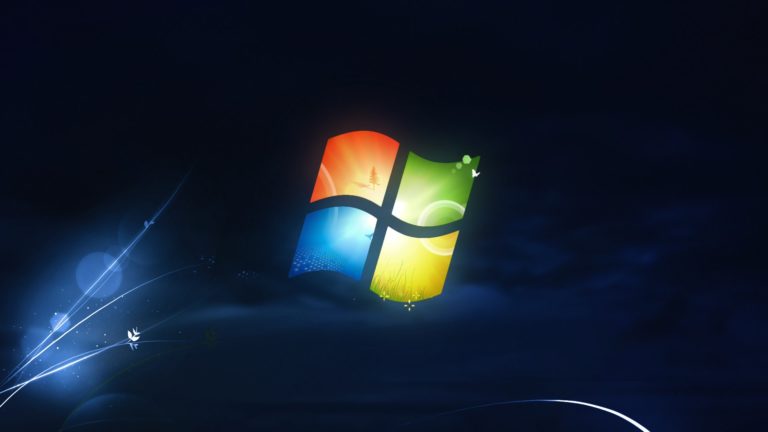 Microsoft Windows Logo Old Style Wallpaper 
