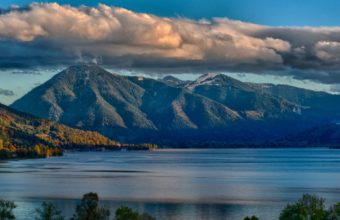 Nature Lake Landscape Reflection 4K Ultra HD Wallpaper 3840x2160 340x220