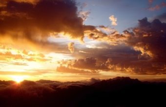 Nature Sky Clouds Sunlight Color Sunset Wallpaper 1920x1080 340x220