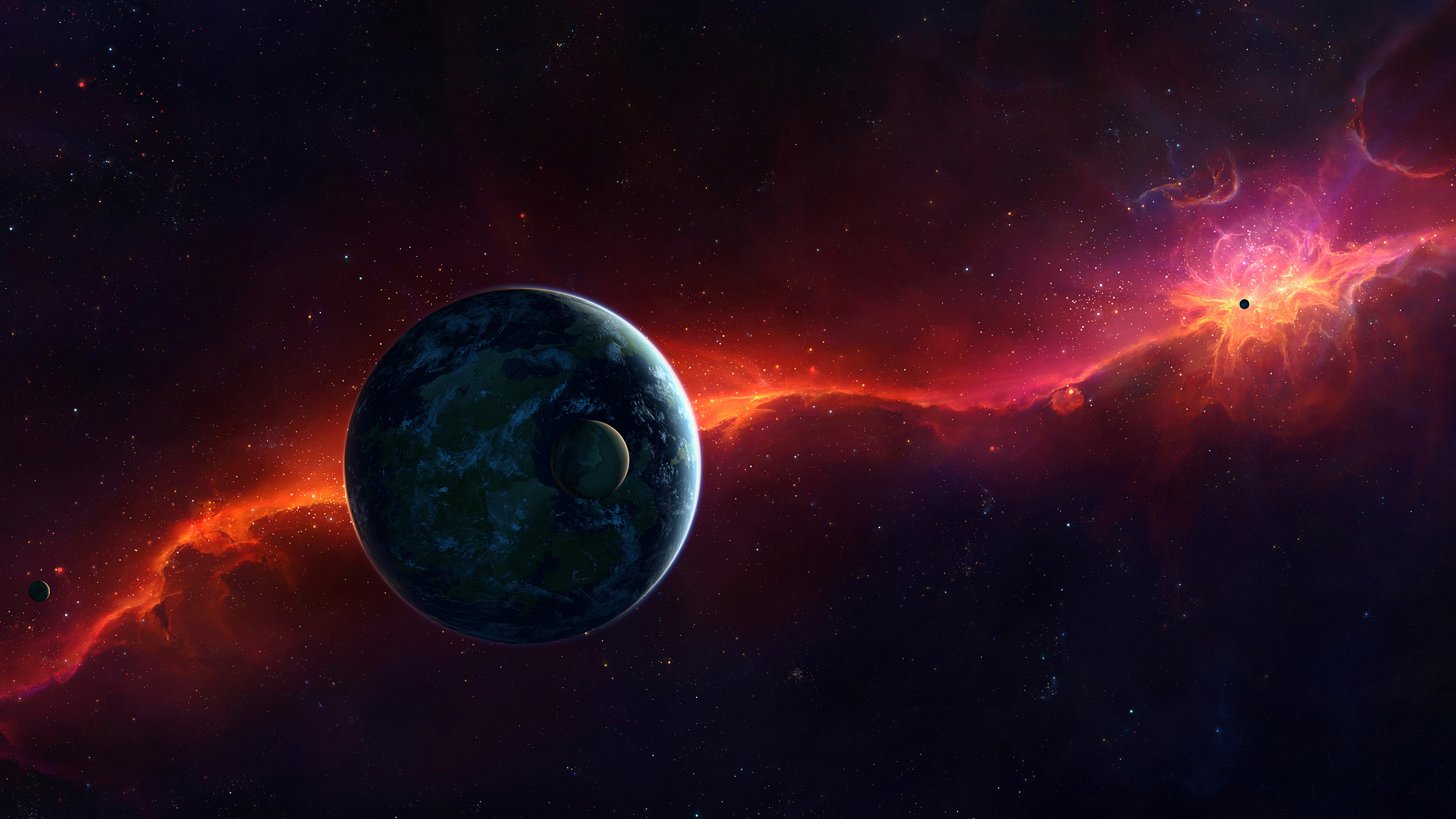 Planets 4k Ultra Hd Wallpaper 3840x2160