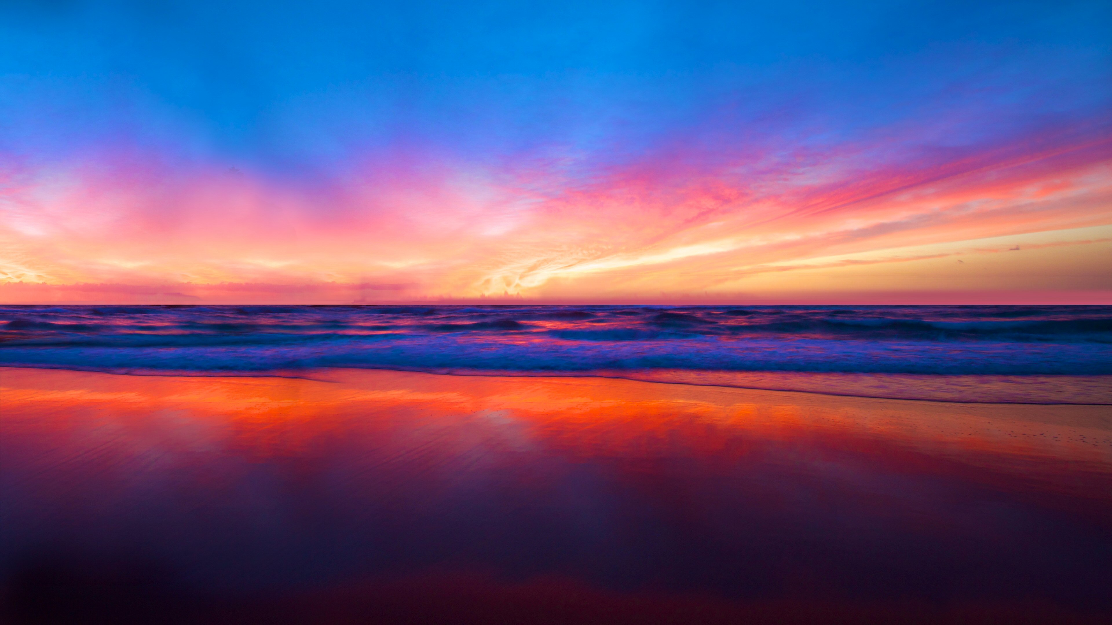 3840x2160 Sunset 4k Cool Wallpaper Pc Wallpaper Pc Sunset Wallpaper Images