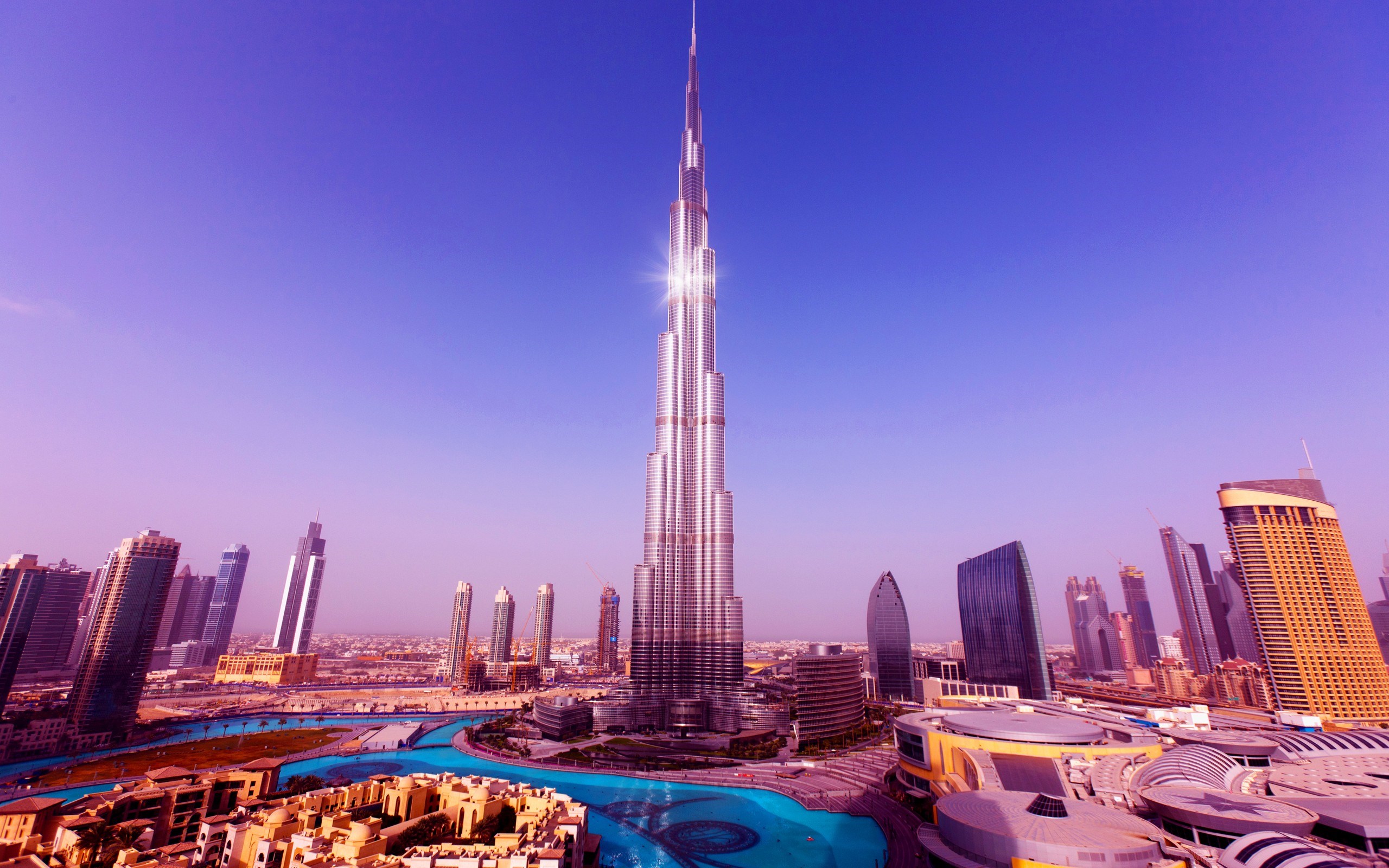 HD wallpaper Worlds tallest building Burj Khalifa Dubai  Wallpaper  Flare
