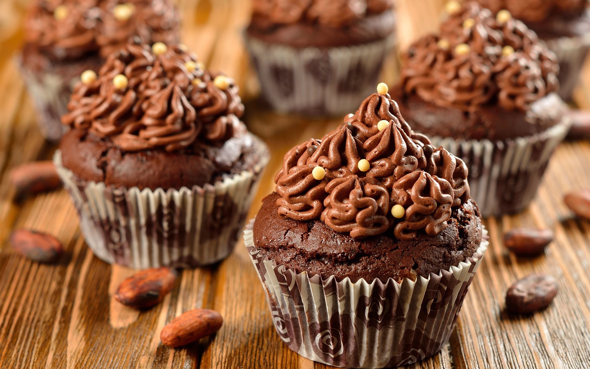 Chocolate Cup Cake Wallpaper [1920x1200]