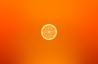 Orange Minimalism Slice Slice Wallpaper 1920x1080 340x220