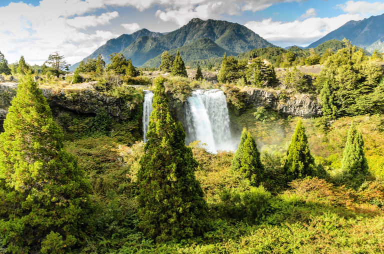 Truful Truful Waterfall Mountains Trees Wallpaper 2048x1356 768x509