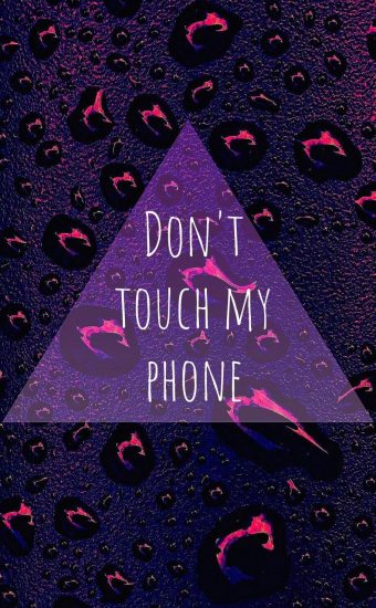 Download Among Us Dont Touch My Phone Wallpaper  Wallpaperscom