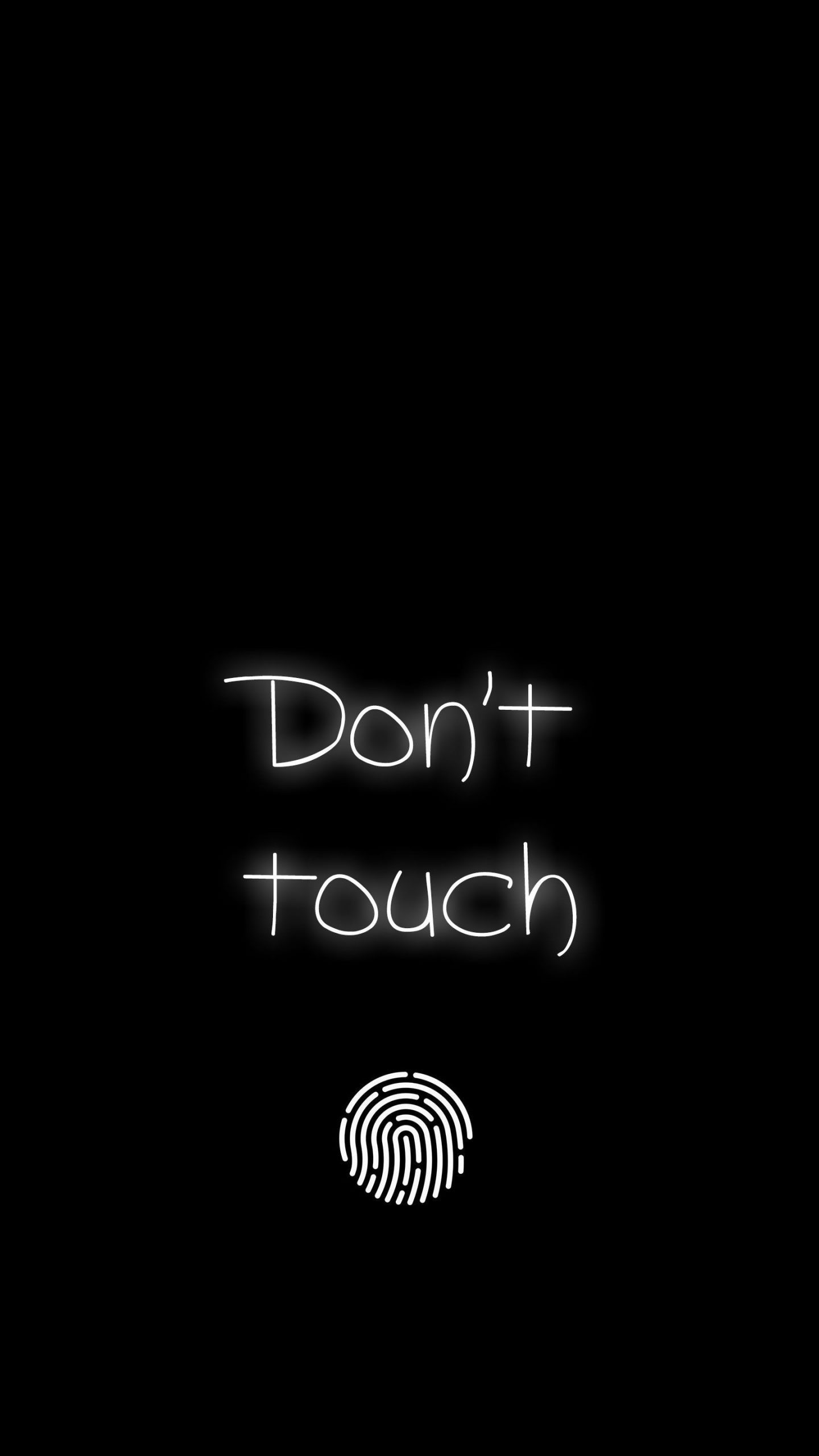 DONT TOUCH MY PHONE HD phone wallpaper  Pxfuel