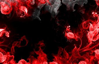 Abstraction Red Smoke 1440 X 810 340x220