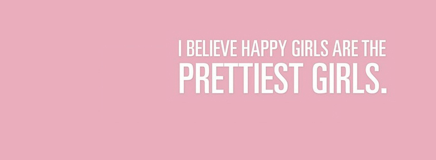 facebook cover quotes for girls