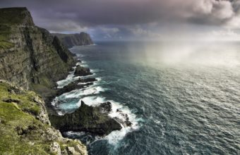 Faroe Islands Ocean Rocks 2048 x 1365 340x220