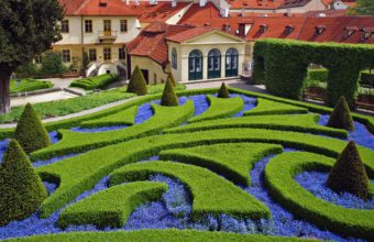 Formal garden, Prague, Czech Republic