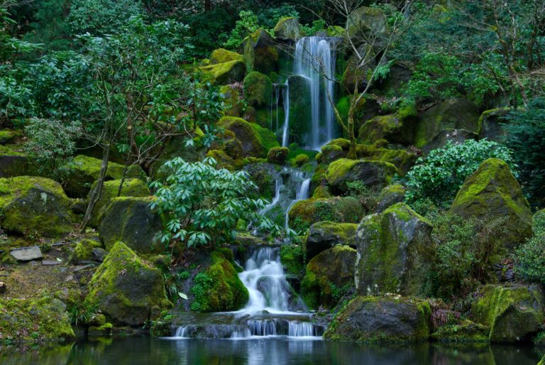 Waterfalls USA Gardens Stones 3060 x 2048 768x514