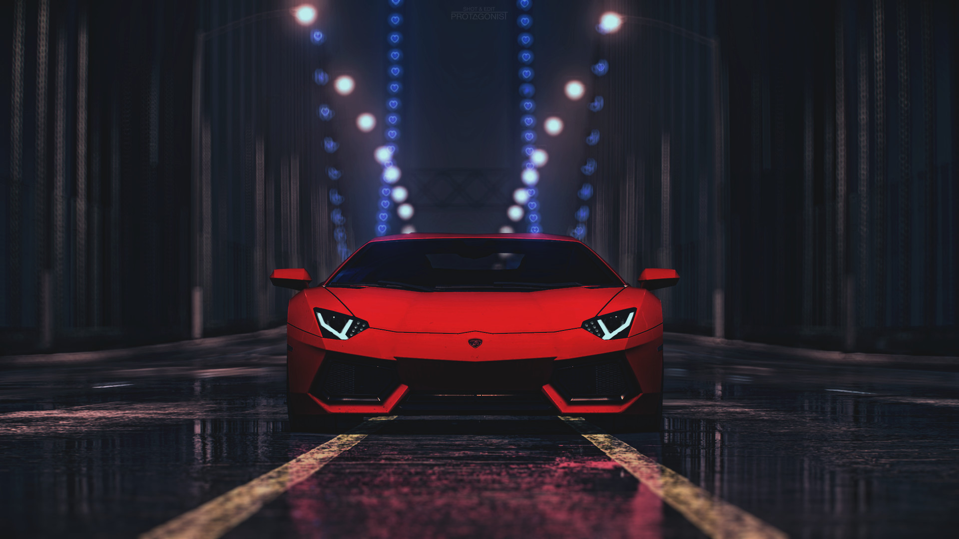 Lamborgini black and red бесплатно