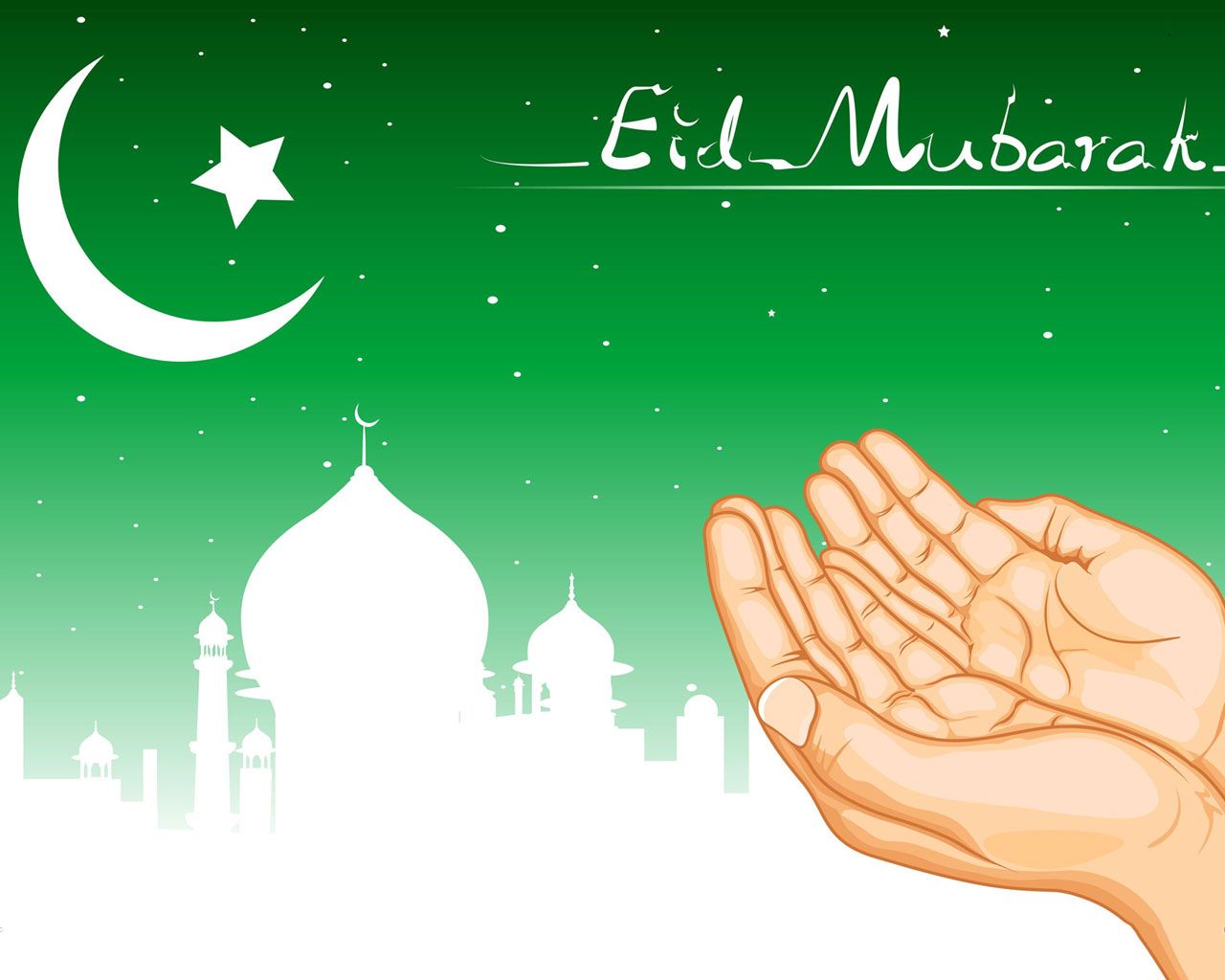 Eid Mubarak Wallpaper 08 - [1280x1024]