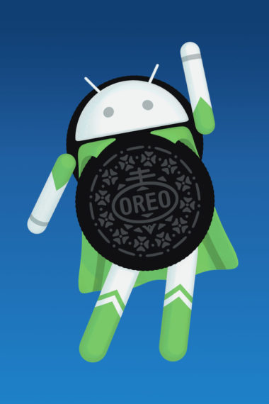 Android Oreo Logo 17 Wallpaper 640 x 960 380x570