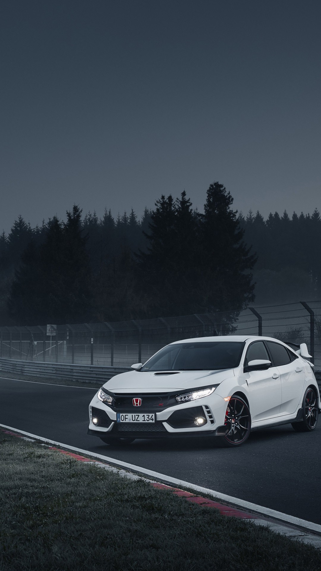 2022 Honda Civic Type R On Wallpaper 1080x1920 