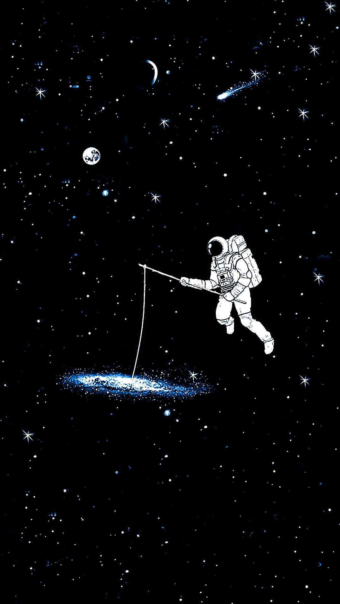Galaxy Astronaut Wallpaper 1080x19
