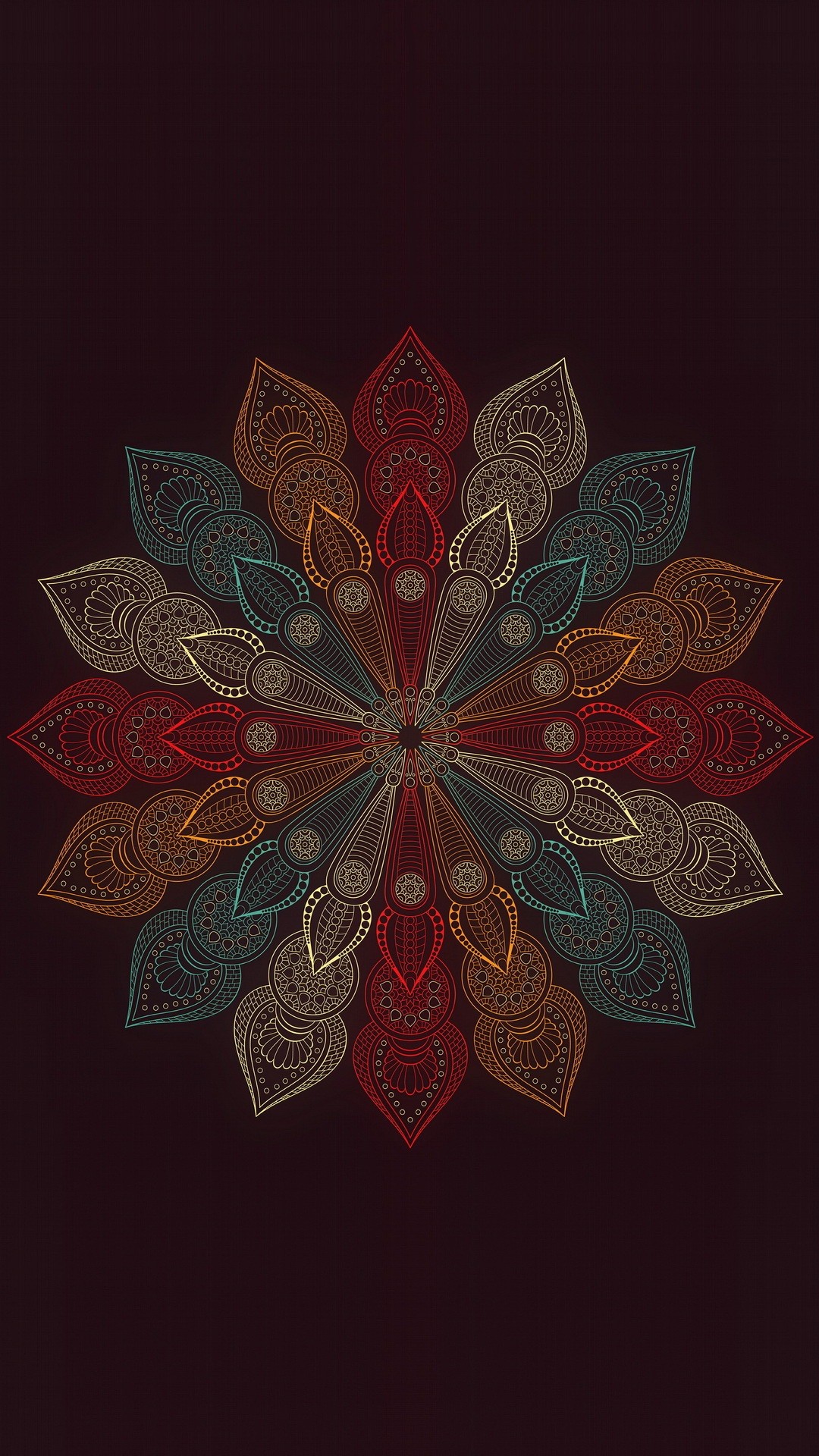 Mandala Flower Wallpaper - [1080x1920]