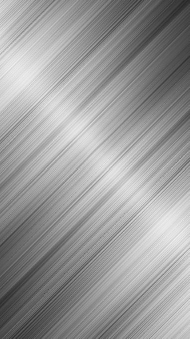 Metal Lines Stripes Light Shiny Silver 380x676