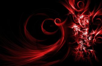 Black And Red Abstract Wallpaper 01 1920x1200 340x220