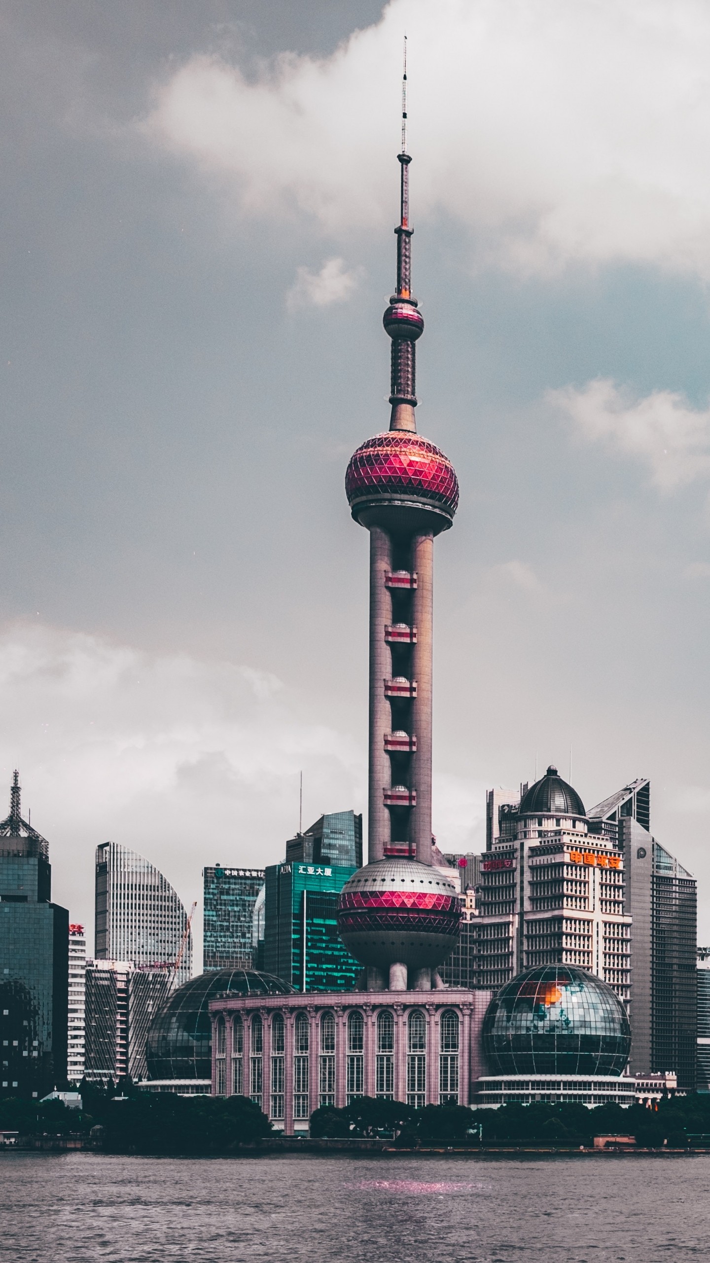 Shanghai China Skyscrapers Wallpaper - [1440x2560]