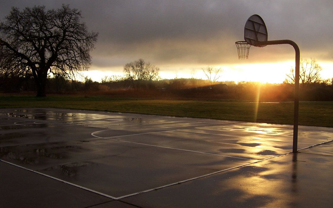 Download wallpaper 800x1200 basketball court basketball court hoop  autumn iphone 4s4 for parallax hd background