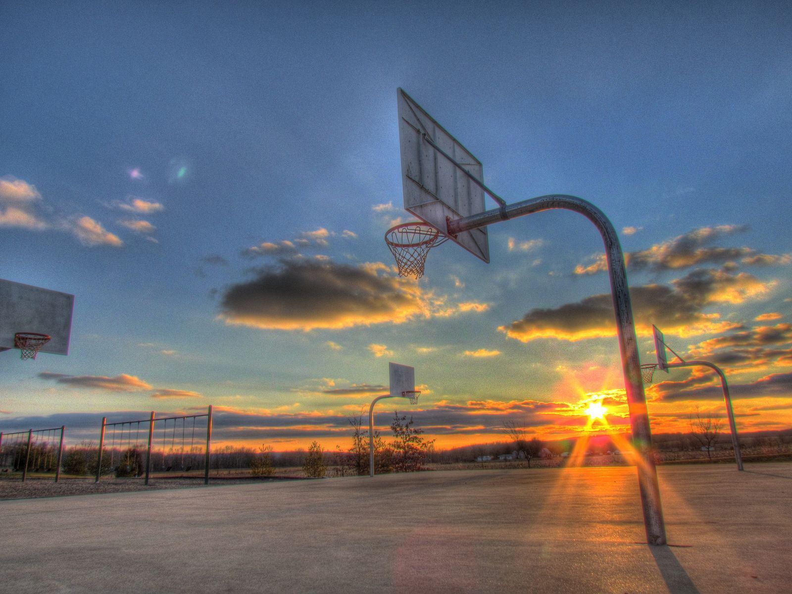 Basketball Court Wallpaper 06 1600x1200 