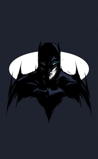 Batman Knight 4k Minimalism Wallpaper 340x550