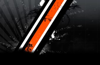 Black And Orange Wallpaper 23 1680x1050 340x220