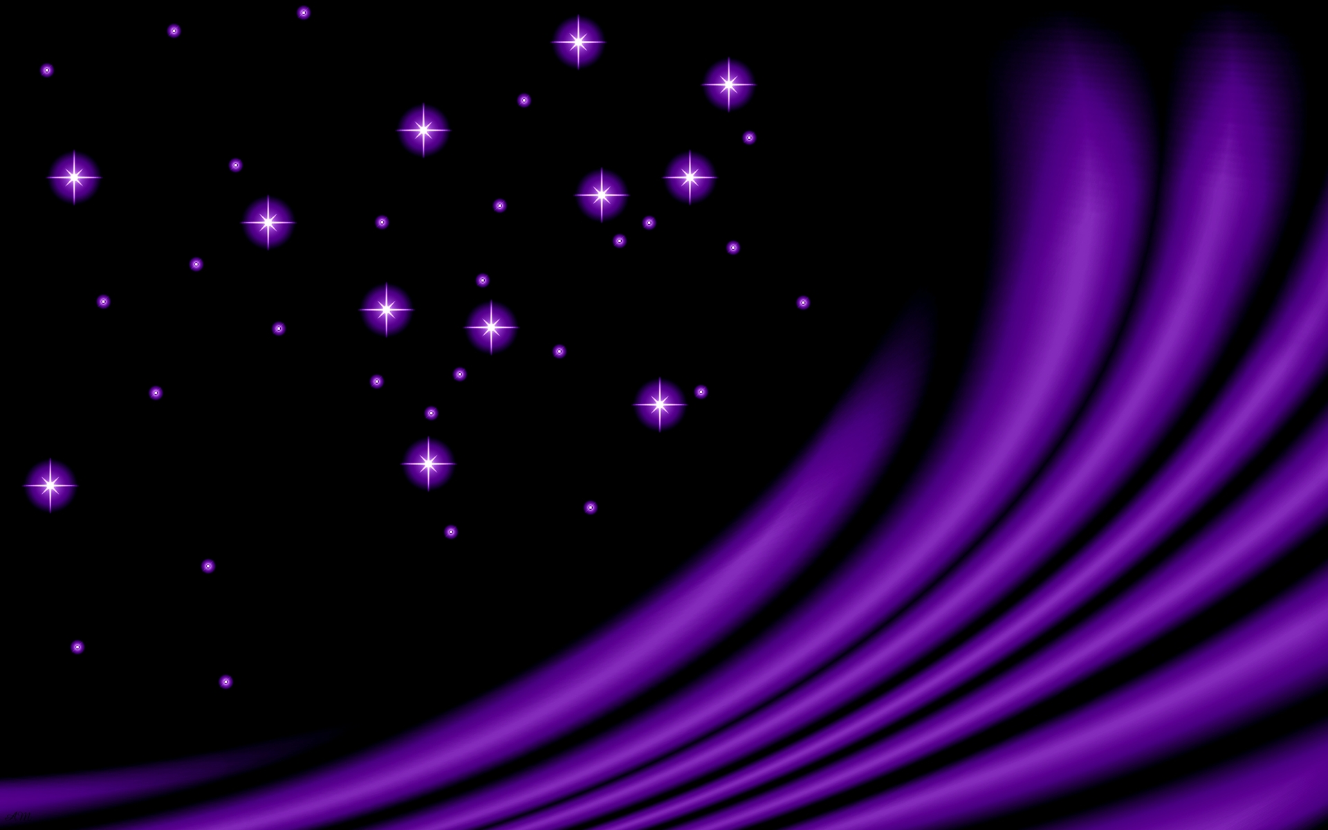 Sparkling Purple And Blue Stars With Black Sky Background 4K HD Galaxy  Wallpapers  HD Wallpapers  ID 50239