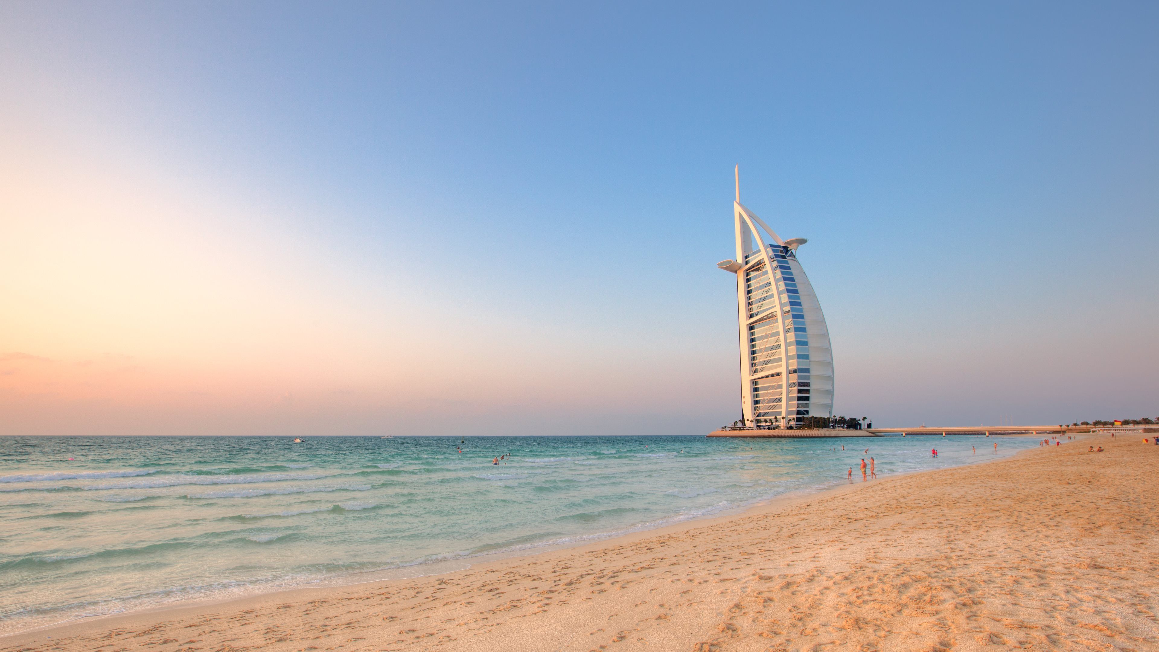страны архитектура море Объединенные Арабские Эмираты скачать