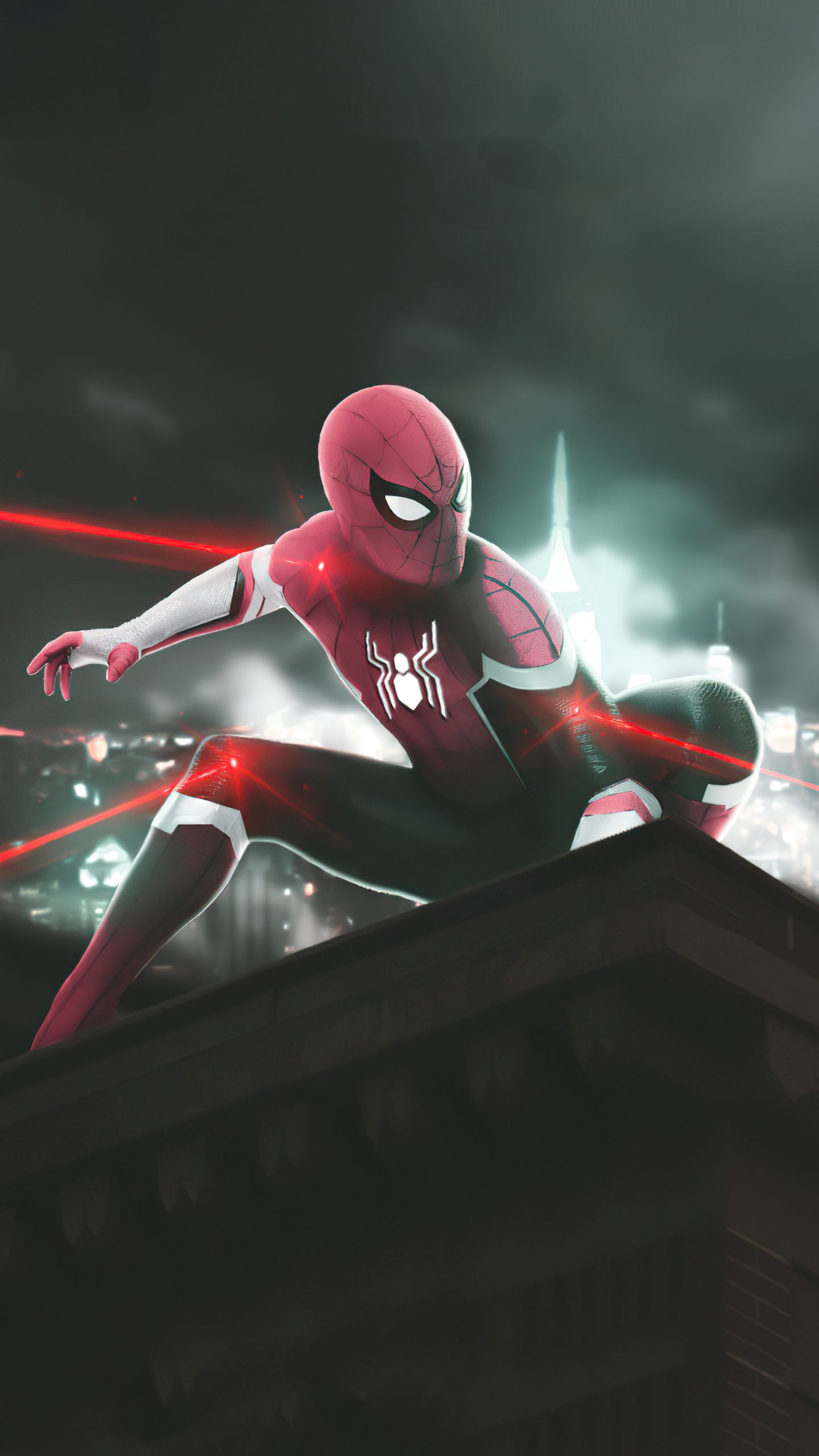 Spider Man Red Suit Wallpaper