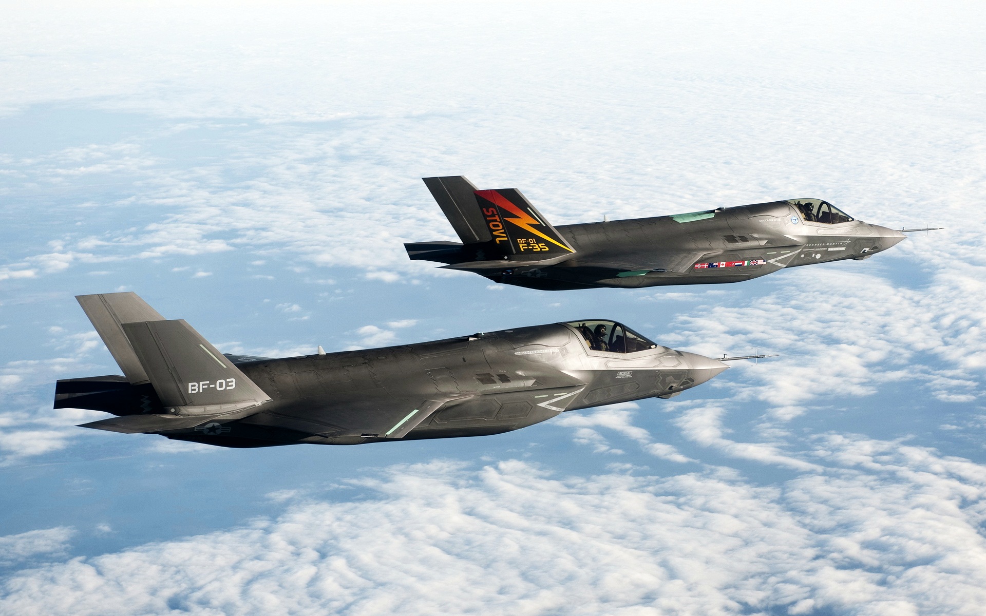 Wallpaper F35 Lightning II Lockheed fighter US Army US Air Force  Military 6942