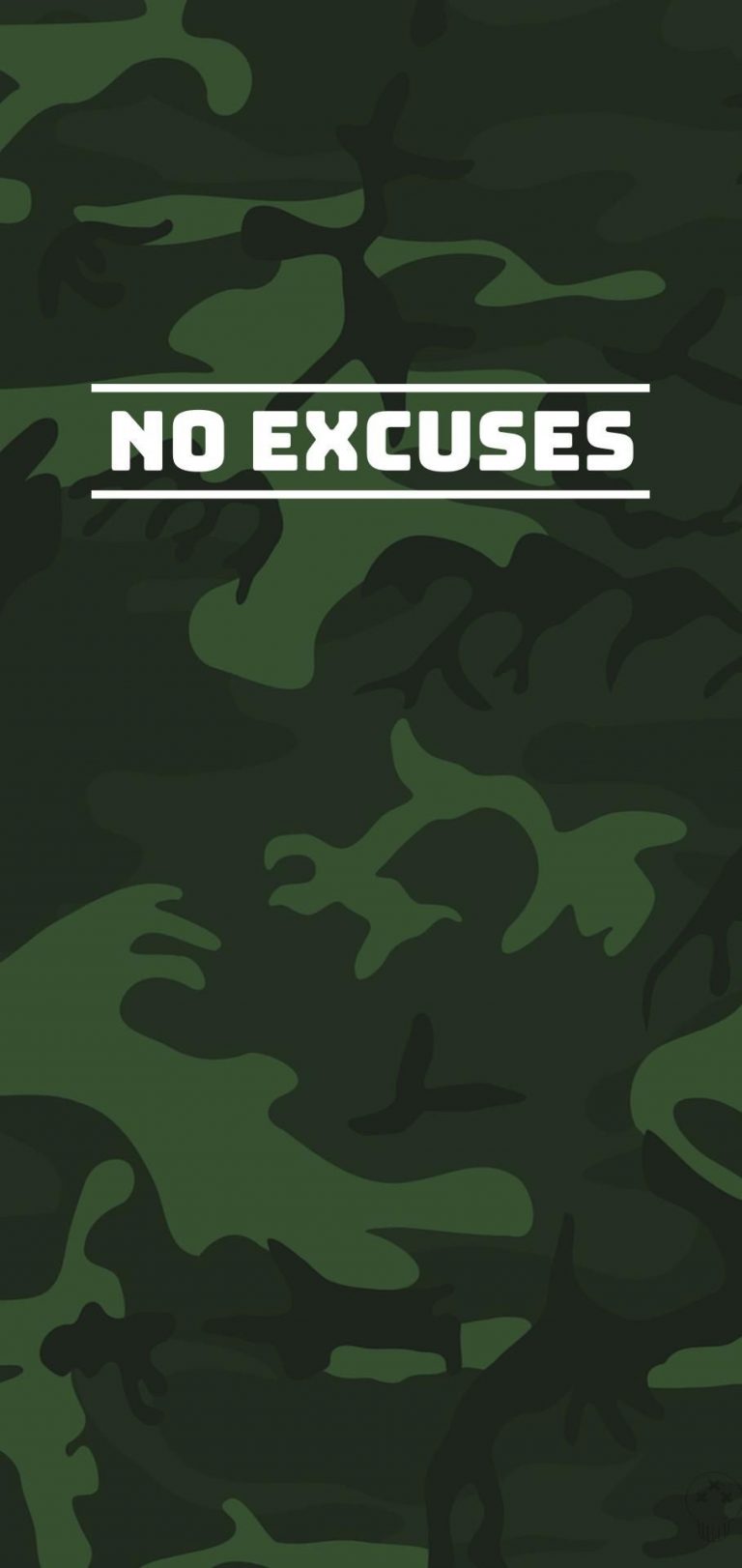 No Excuses Wallpaper