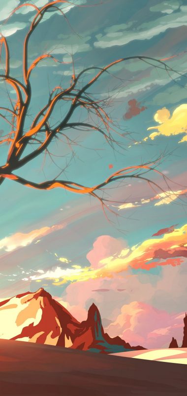 Artistic Landscape Wallpaper 1080x2280 380x802