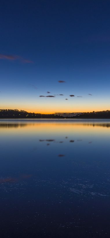 Nature Lake Sunset Landscapehd HD Wallpaper 1125x2436 380x823