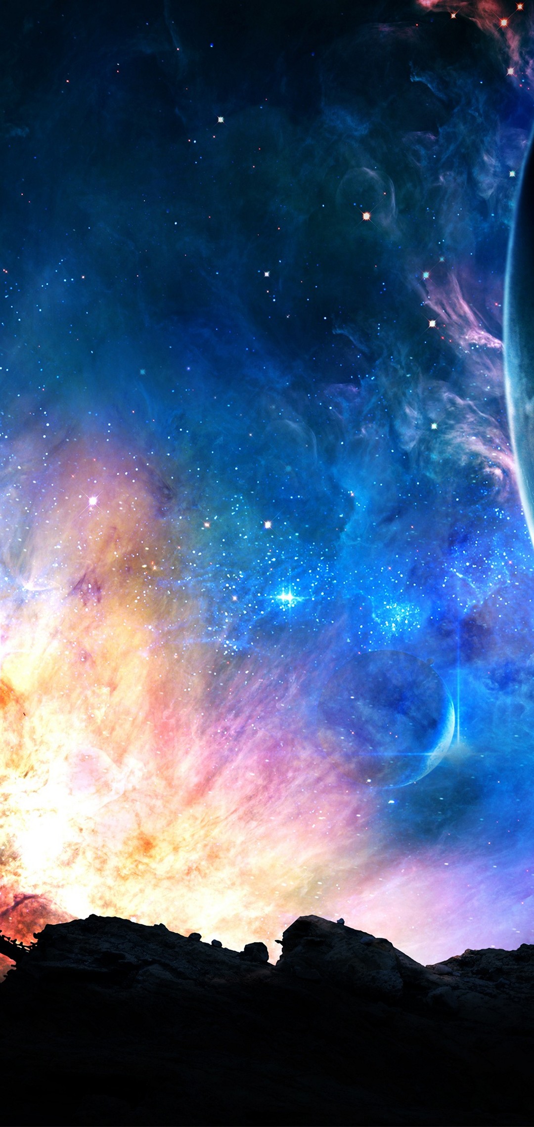 Space Fantasy Wallpaper - [1080x2280]