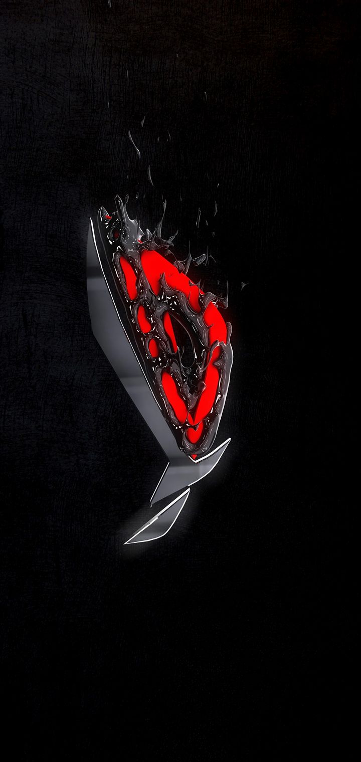 Asus Render Game Logo Wallpaper 720x1520