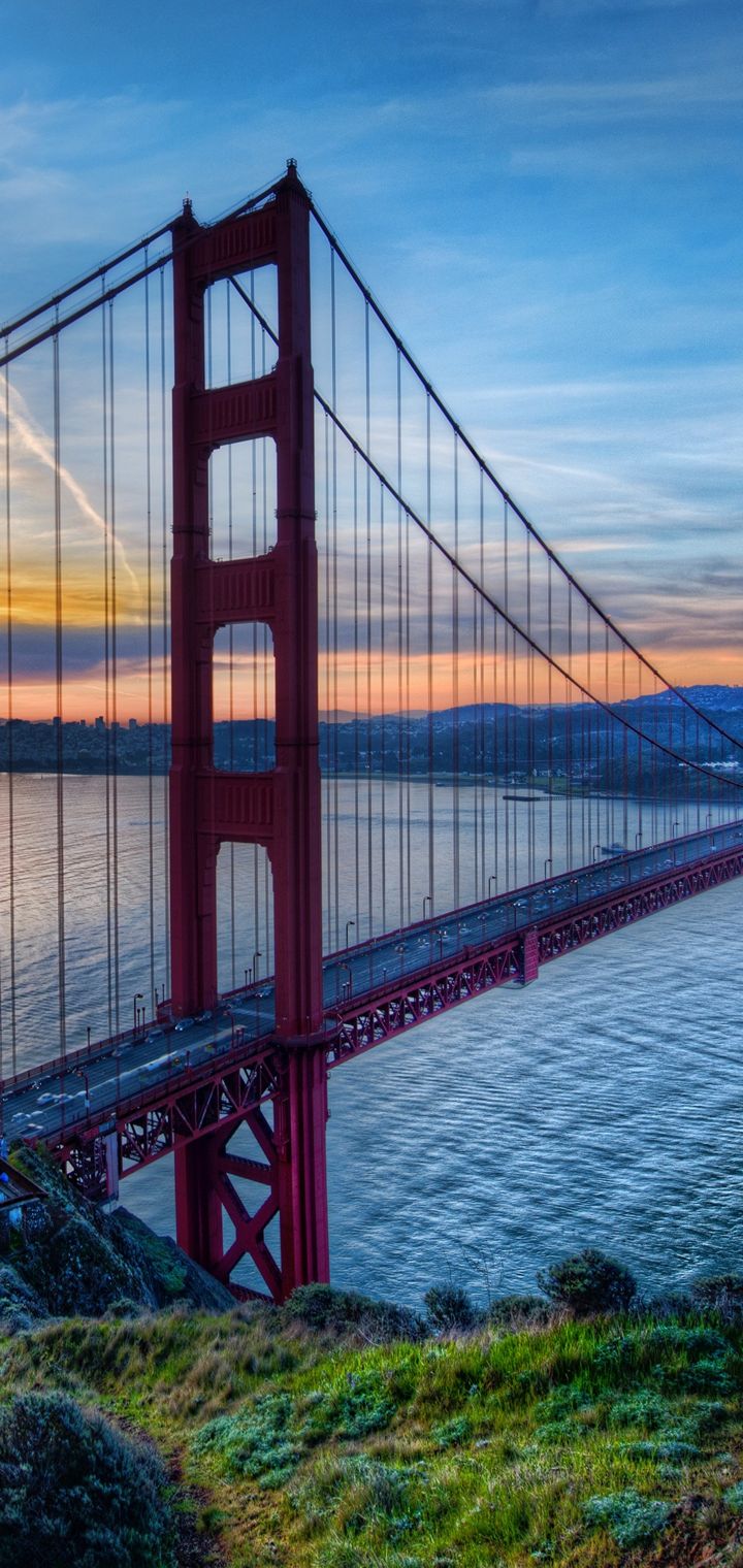 Bridge Golden Gate Wallpaper - [720x1520]