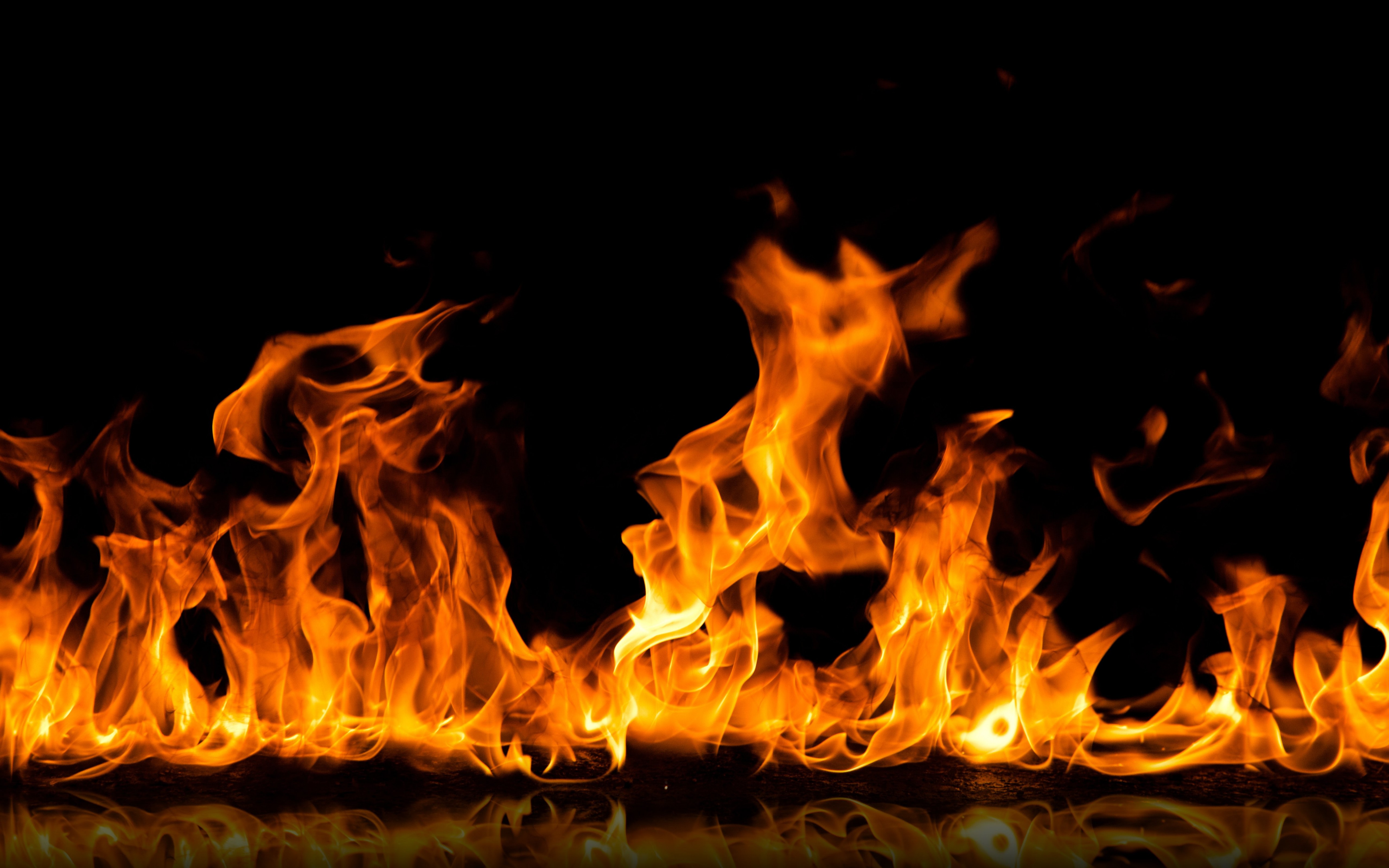 Fire Hd Wallpaper 5120x3200