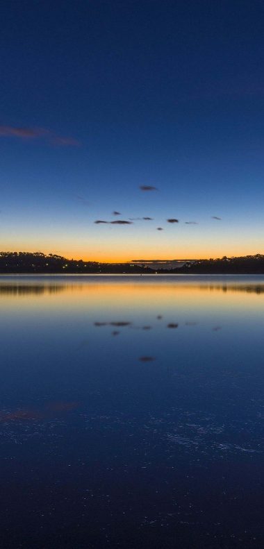 Nature Lake Sunset Landscapehd HD Wallpaper 1080x2248 380x791