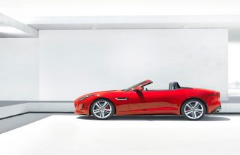 Red Convertible 2 Seater Jaguar Luxury Car Wallpaper 5120x3200 340x220