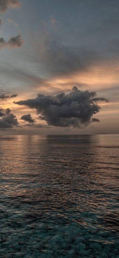 Sunset Sea Sky Ol Landscape 1080x2340 380x823