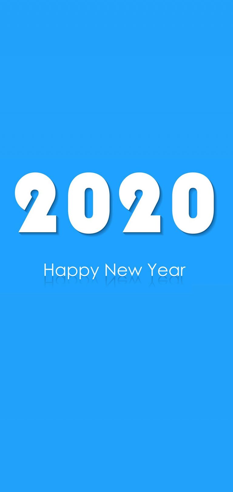 Happy New Year 2020 Phone Wallpaper 09 - [1080x2280]