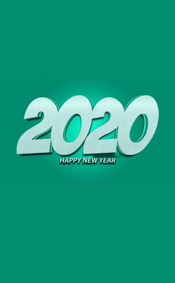 Happy New Year 2020 Phone Wallpaper 10 - [1080x2280]