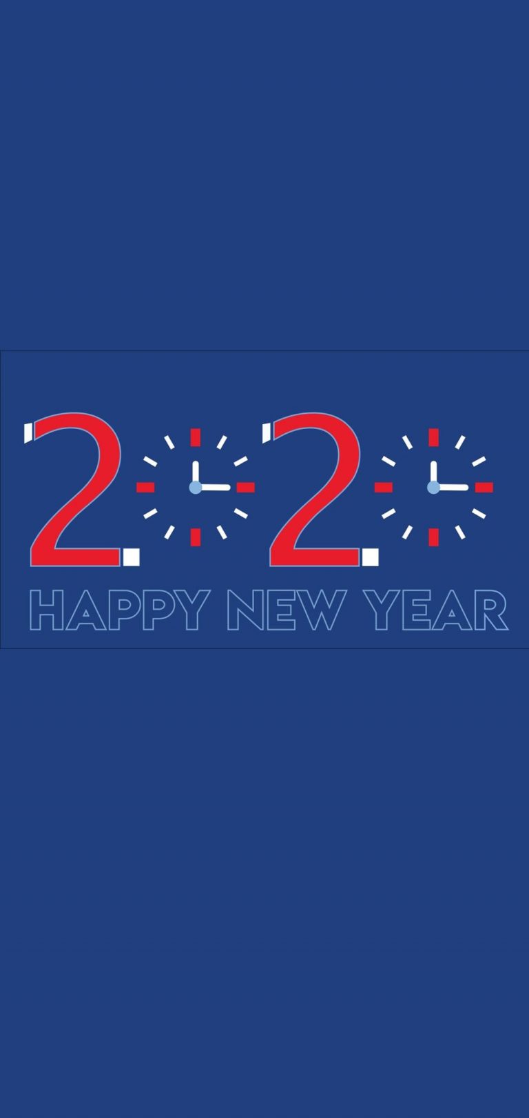 Happy New Year 2020 Phone Wallpaper 12 - [1080x2280]