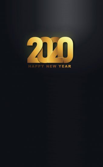 Happy New Year 2020 Phone Wallpaper 17 - [1080x2280]